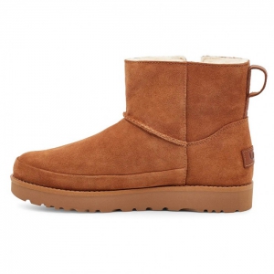 UGG Zip Mini Boots - Chestnut