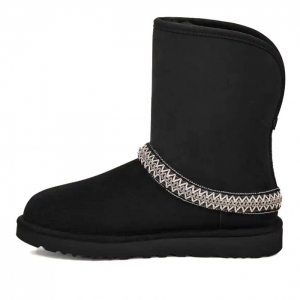 UGG Classic Short Crescent - Black