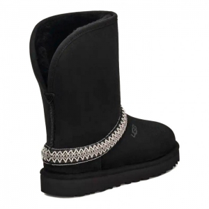 UGG Classic Short Crescent - Black