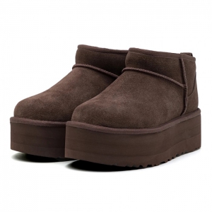 UGG Classic Ultra Mini Platform Burnt Cedar