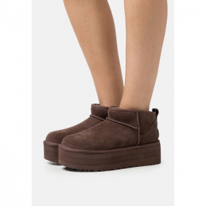 UGG Classic Ultra Mini Platform Burnt Cedar