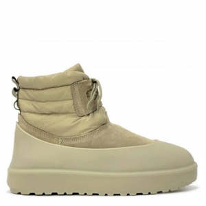 UGG Women's CLASSIC MINI LACE-UP - Sand Olive