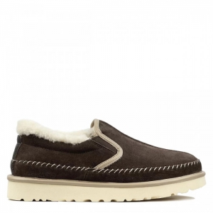 UGG Men's Stitch Slip On Chocolate