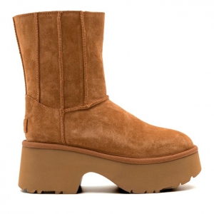 UGG Women's Classic Twin Seam New Heights - Chestnut