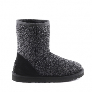 UGG Classic Short StarDust Black