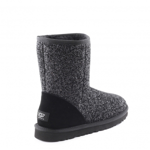 UGG Classic Short StarDust Black