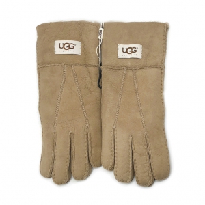 UGG Women's Gloves Tenney Suede Sand
