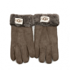 UGG Women's Gloves Tenney Suede Capuccinno