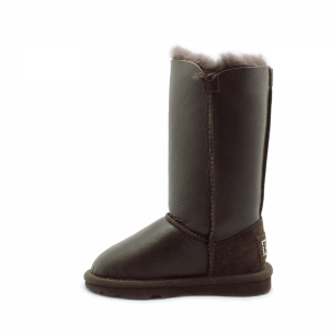 UGG Kids Bailey Bling Tall Metallic Chocolate