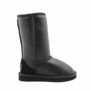 UGG Kids Metallic II Tall Black