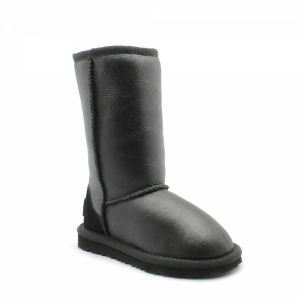 UGG Kids Metallic II Tall Black