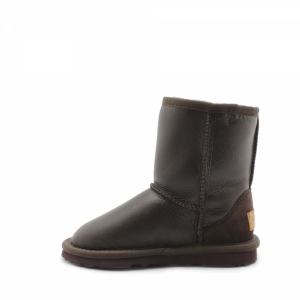 UGG Kids Classic Shot Metallic Chocolate