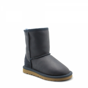 UGG Kids Classic Shot Metallic Navy