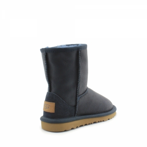 UGG Kids Classic Shot Metallic Navy