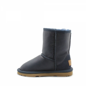 UGG Kids Classic Shot Metallic Navy